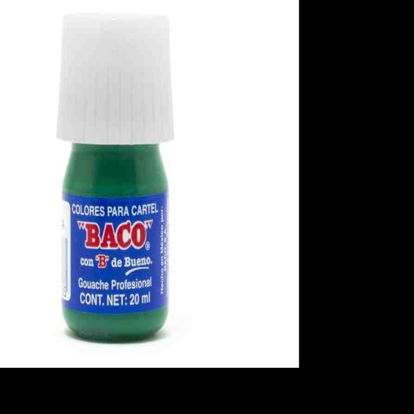 PINTURA CARTEL BACO 63 20ML.VDE.ESMERALDA E.10 C.200